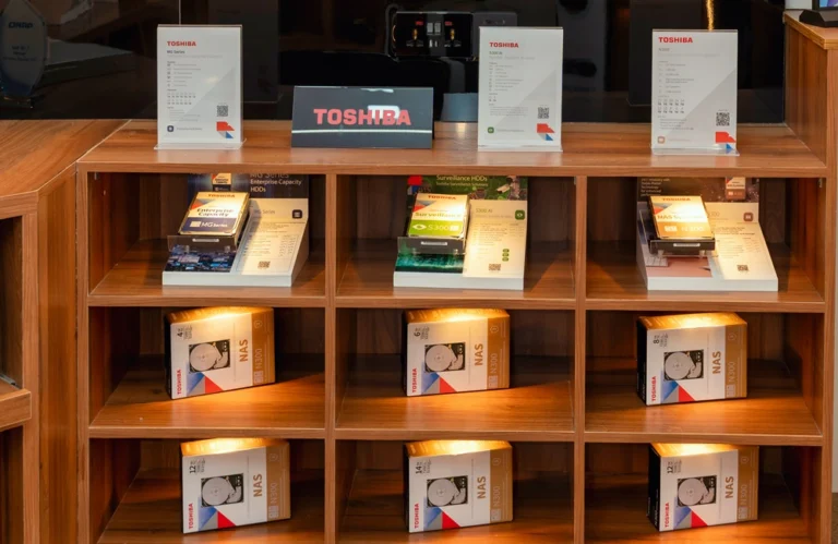 Toshiba in Nexus One Experience Zone